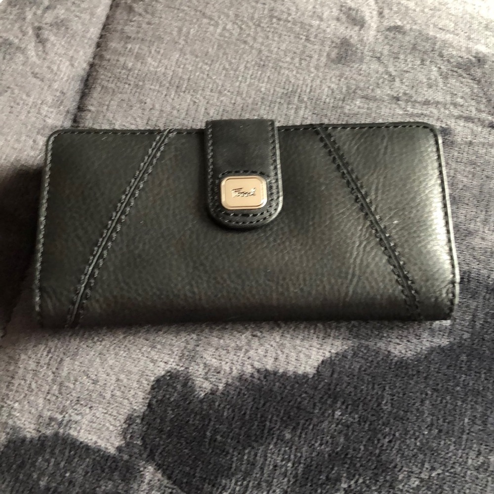 Black Fossil Wallet